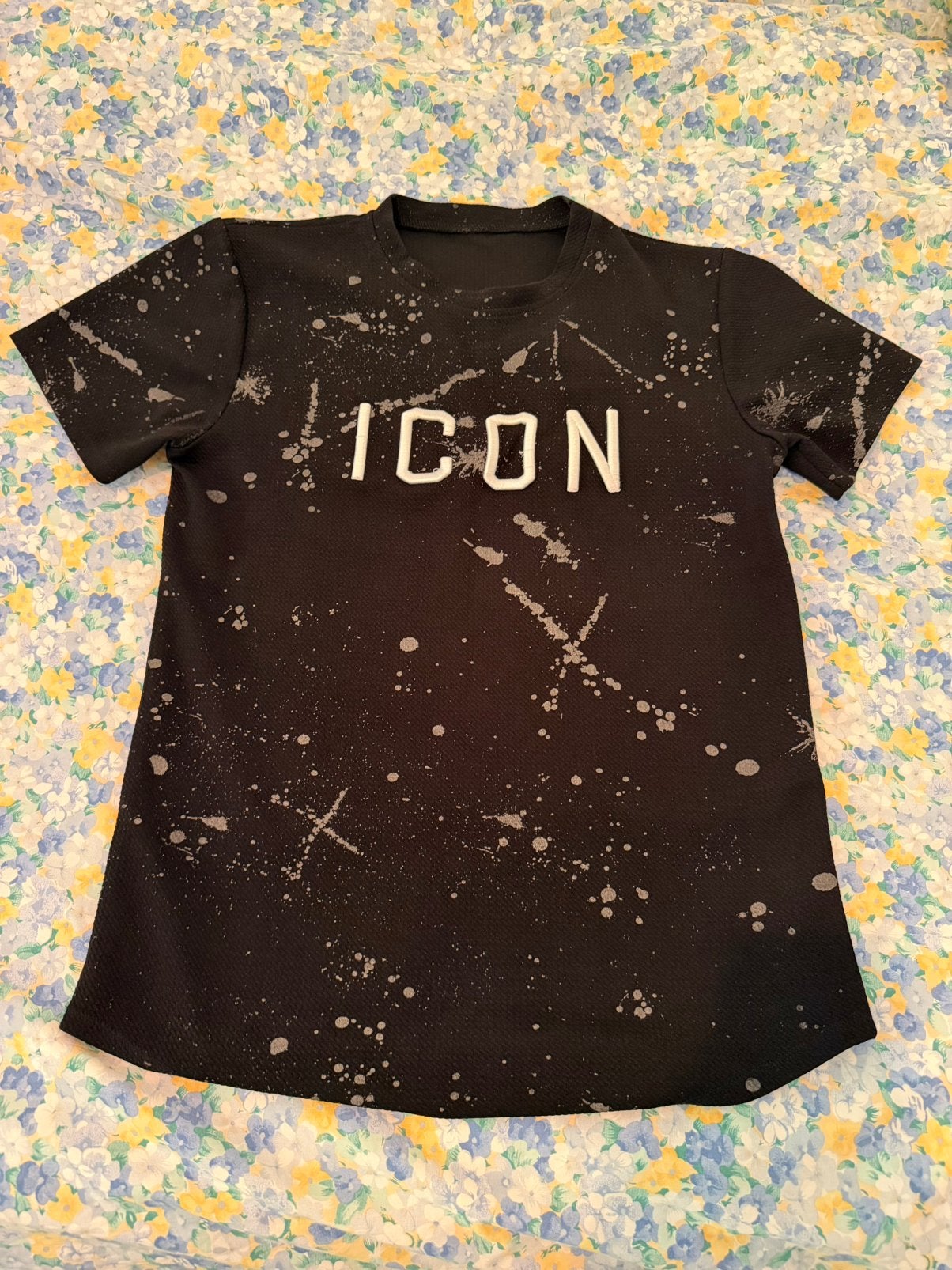 Icon -heren  t-shirt maat M-L, Kleding | Dames, Zwart, Maat 42/44 (L), Ophalen of Verzenden, Zo goed als nieuw