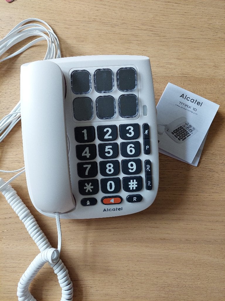 senioren telefoon, Telecommunicatie, Vaste telefoons | Niet Draadloos, Ophalen of Verzenden, Zo goed als nieuw