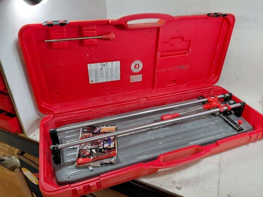Rubi TS-70-Plus tegelsnijder in kunststof koffer., Niet ingevuld, Gebruikt, Niet ingevuld, Rubi