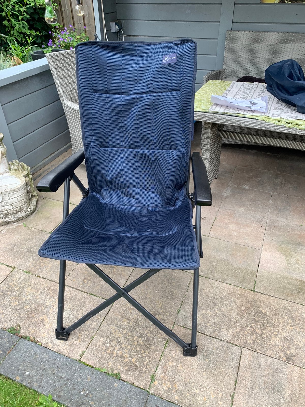 Bardani camping regisseursstoel., Ophalen, Zo goed als nieuw, Campingstoel