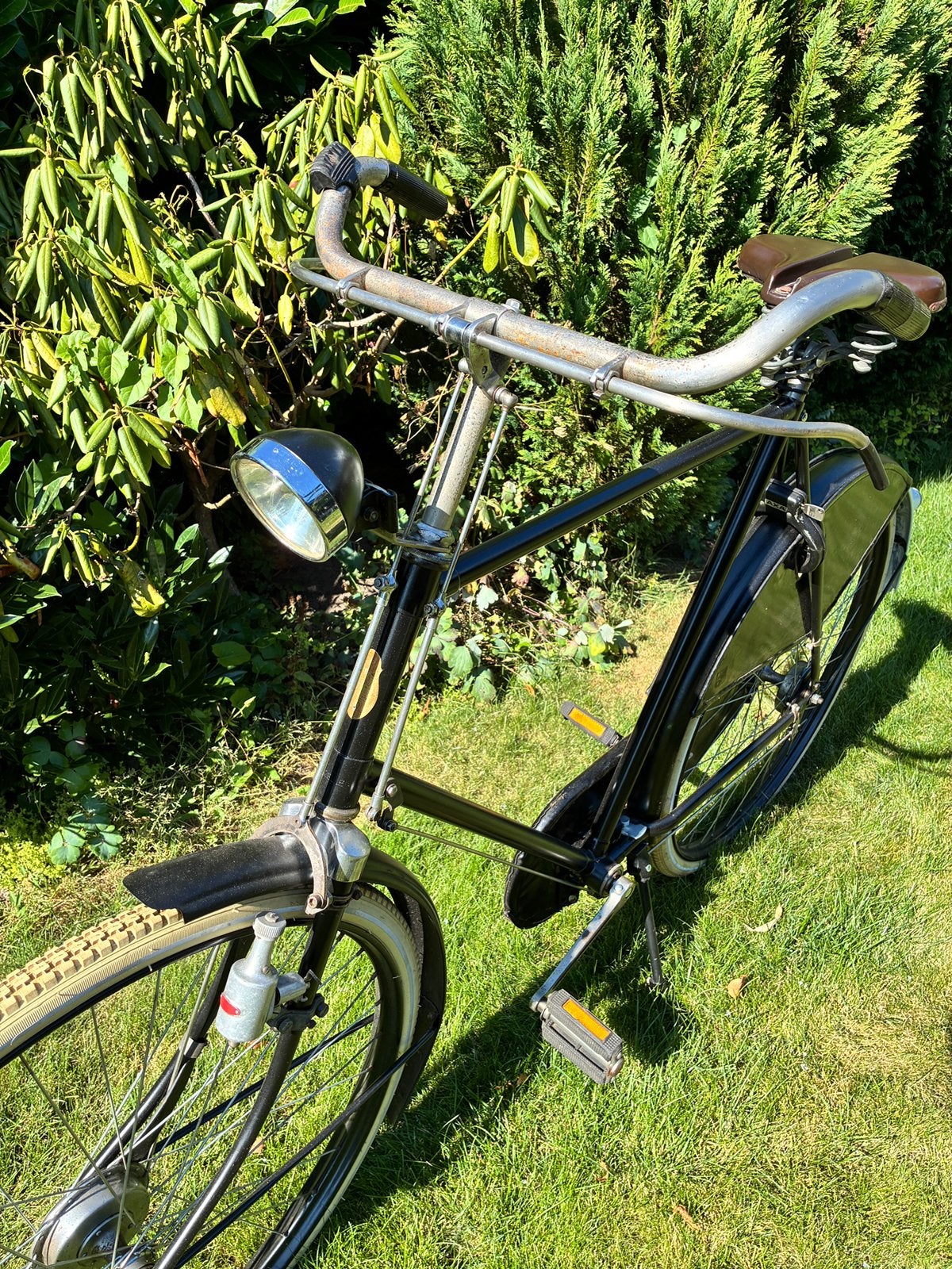 Gazelle 1949 met 63cm frame!, 59 cm of meer, Ophalen, Trommelrem, Jaren '40