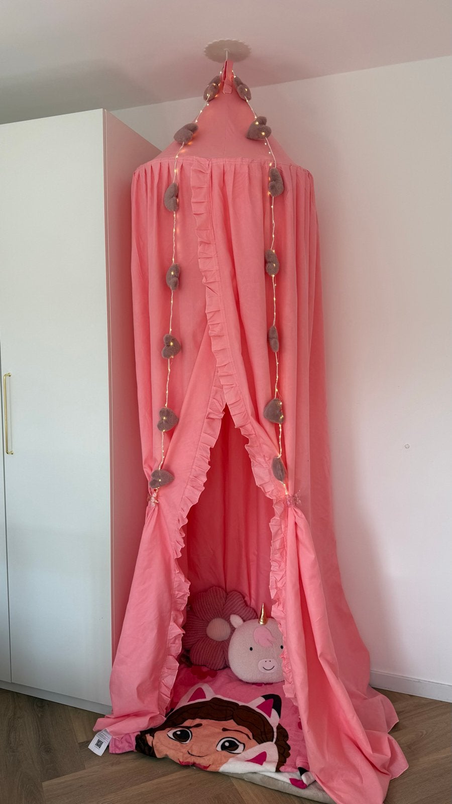 Roze Hemelbed / Speeltent voor Kinderkamer, Ophalen of Verzenden, Zo goed als nieuw
