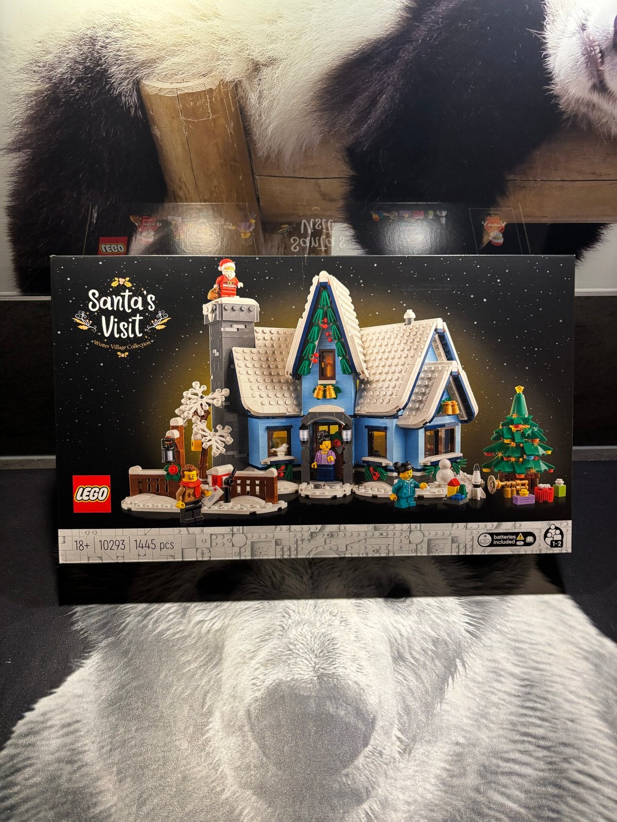 LEGO Santa's Visit (10293) - Winter Village Collectie, Kinderen en Baby's, Speelgoed | Duplo en Lego, Ophalen of Verzenden, Nieuw