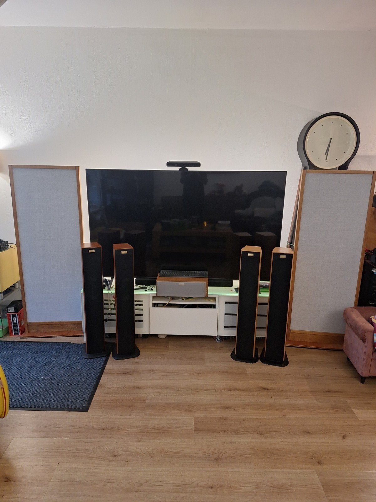 Quadral 5.1 set, OLX-Base - 2X ASCENT- 650 & 2X LARGO, Ophalen, 120 watt of meer, Overige merken