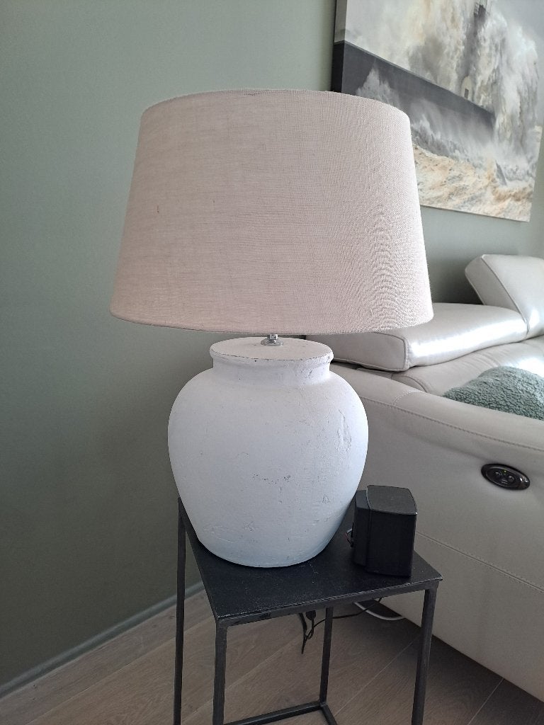 Lamp Riviera Maison, Ophalen, Zo goed als nieuw, Steen/keramiek, E27 (groot)