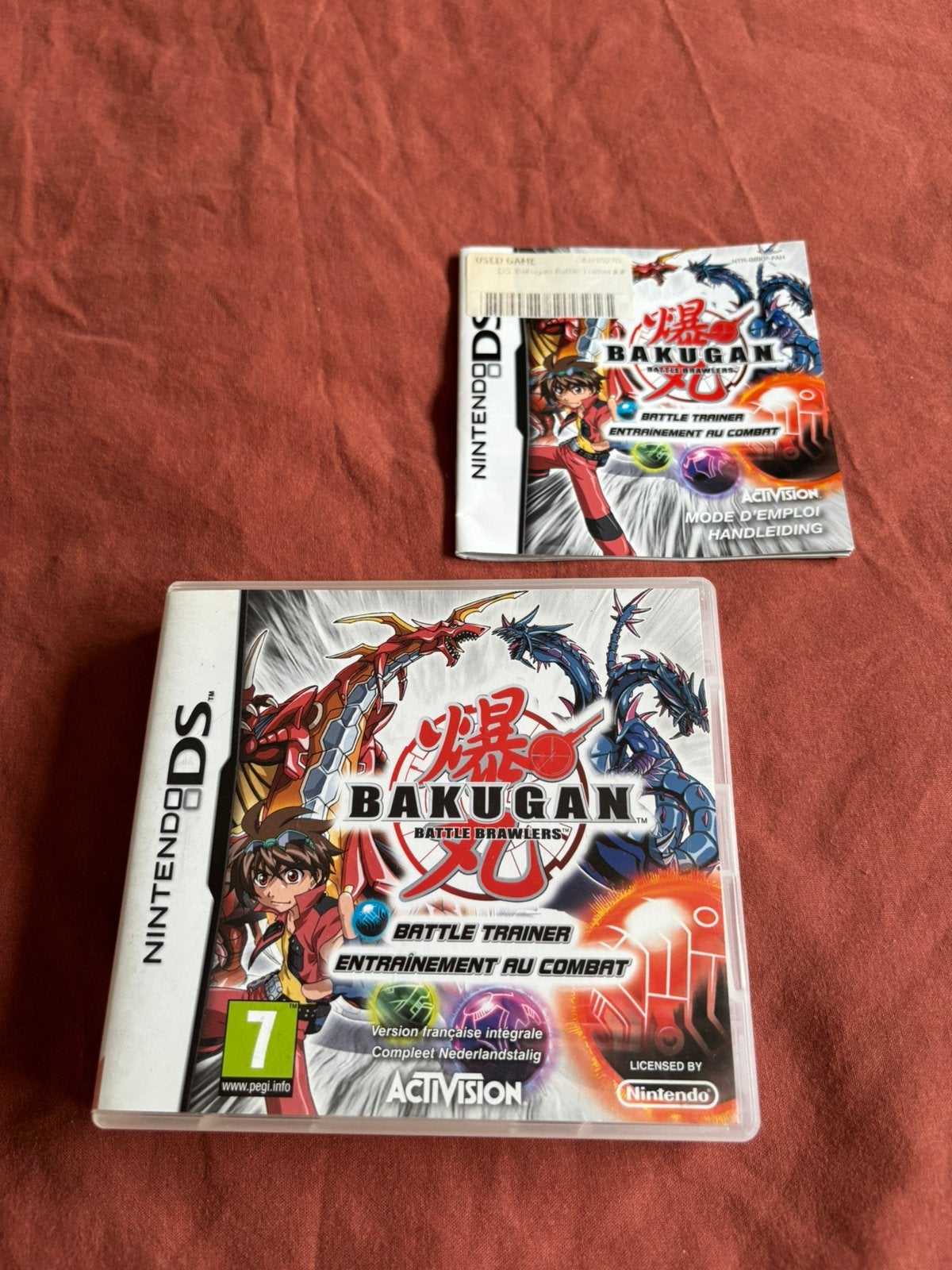 Nintendo DS - Bakugan Battle Brawlers - zonder spel!, Spelcomputers en Games, Avontuur en Actie, Gebruikt, 1 speler, Ophalen of Verzenden