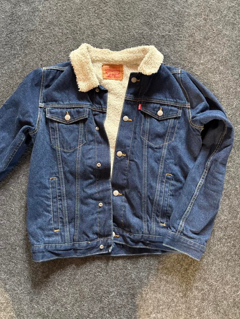 Levi’s spijker jack spijkerjas, Ophalen of Verzenden, Zo goed als nieuw, Meisje, Jas