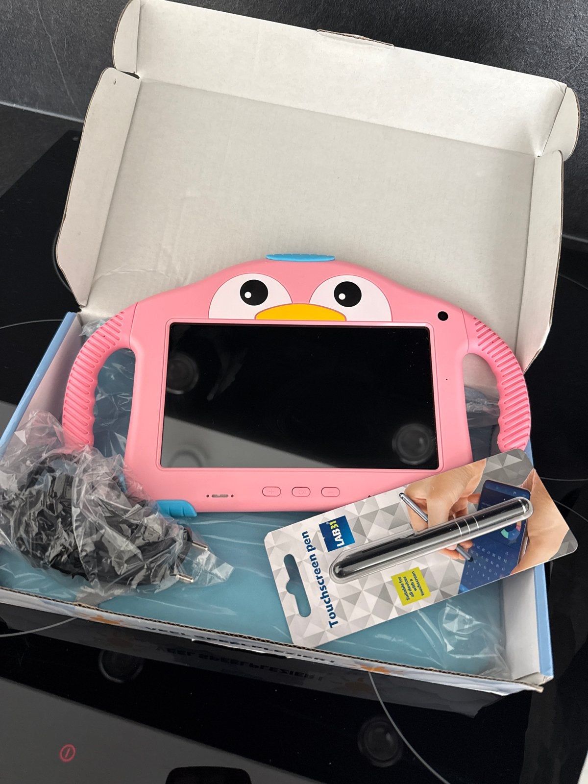 Roze kindertablet - Nieuw in doos, Ophalen, Nieuw, Wi-Fi, 7 inch of minder