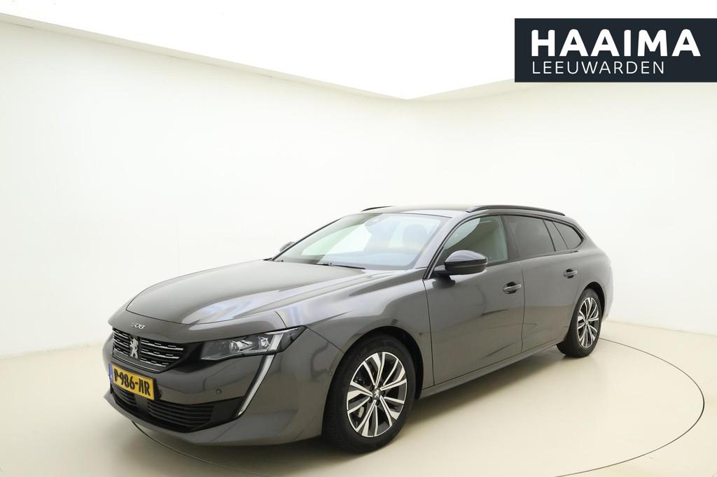 Peugeot 508 SW 1.2 PureTech Allure Pack Business 130 PK | Au, Auto's, Peugeot, 745 kg, Gebruikt, 1199 cc, Leder en Stof