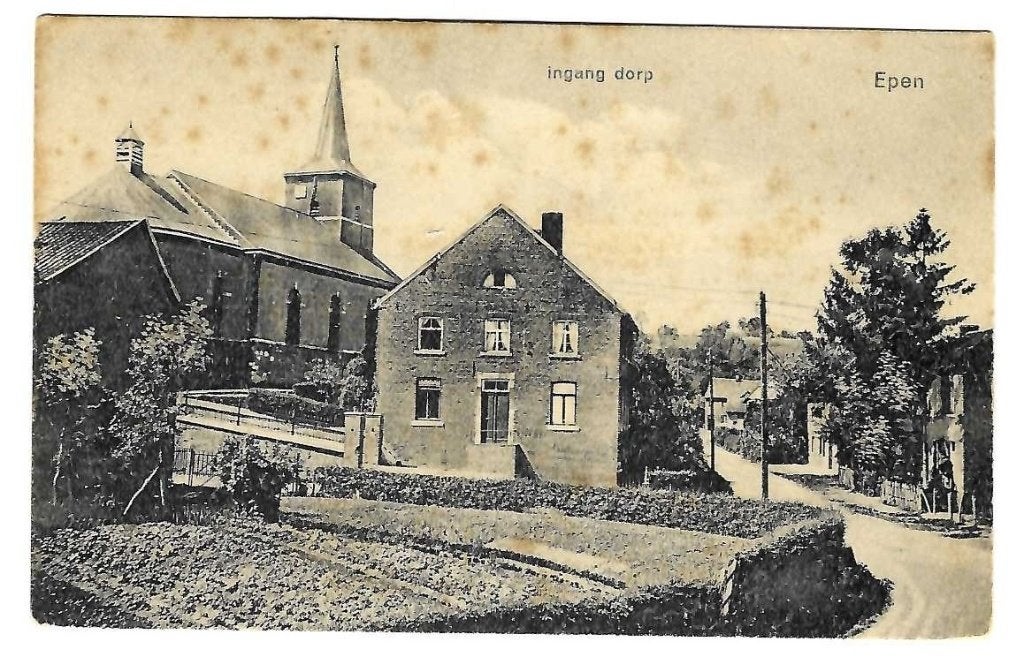 Epen - Ingang Dorp, Verzenden, Voor 1920, Ongelopen, Limburg