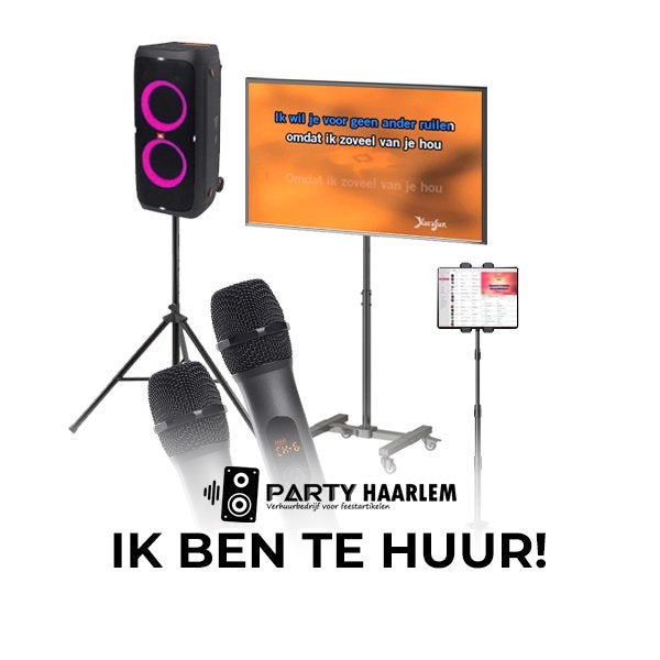 ✅ Karaokeset Met Scherm Huren Haarlem?, Ophalen of Verzenden, Nieuw