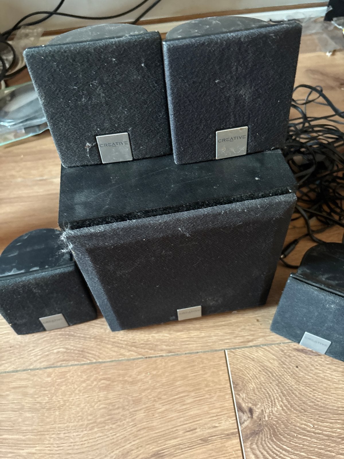 Creative 5.1 Luidsprekerset met Subwoofer, Computers en Software, Pc speakers, Gebruikt, Audiokanaal 5.1, Ophalen