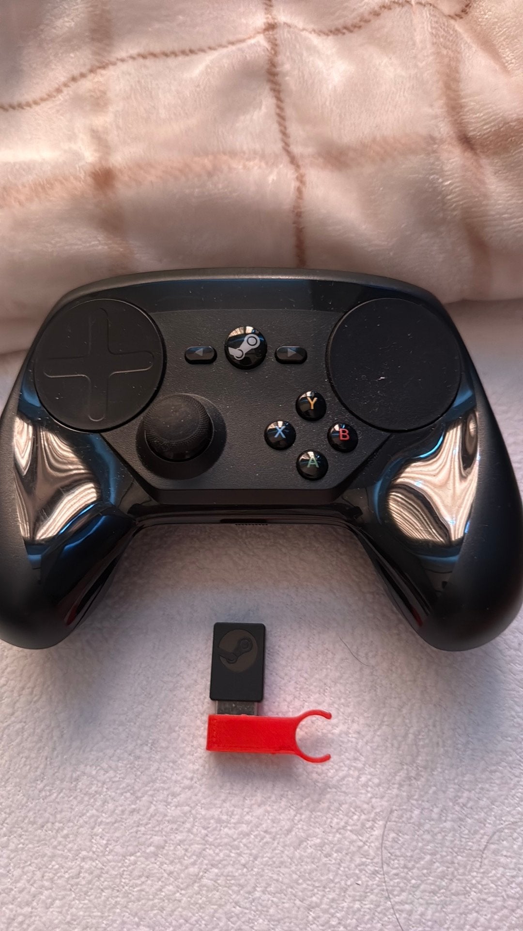 Steam controller 1, Computers en Software, Joysticks, Ophalen, Zo goed als nieuw
