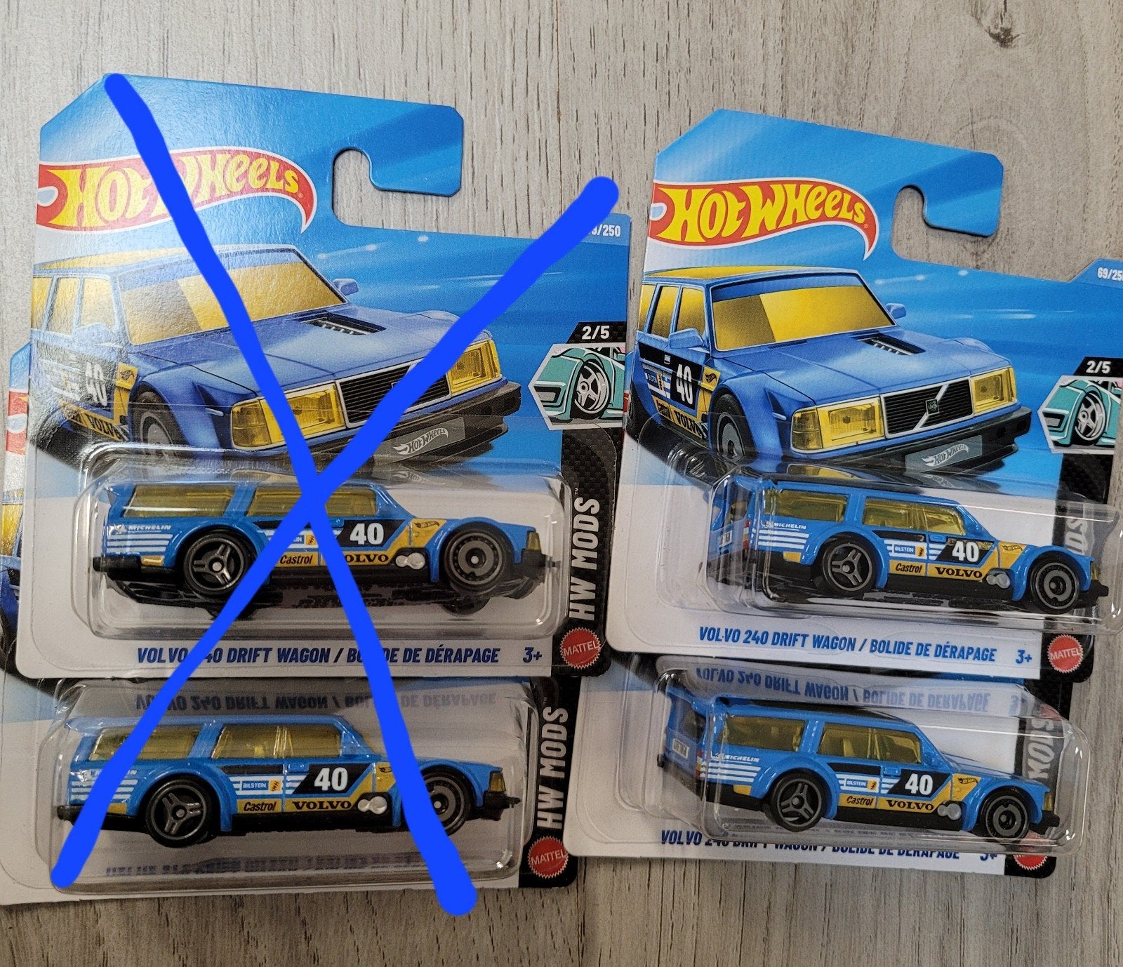 hot wheels volvo 240 drift nieuw, Hobby en Vrije tijd, Modelauto's | Overige schalen, Ophalen of Verzenden, Nieuw, Auto