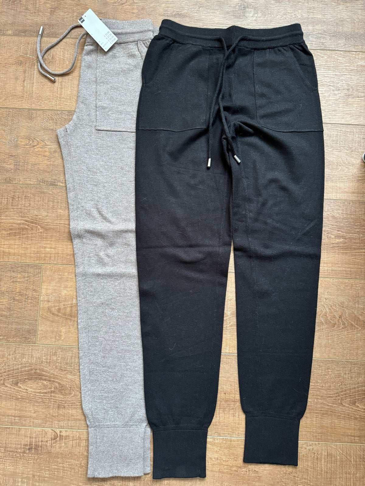 Hema Joggingbroek Zwart en Grijs - Heerlijk Zacht en Comfort, Kleding | Dames, Zwart, Nieuw, Ophalen of Verzenden, Maat 36 (S)