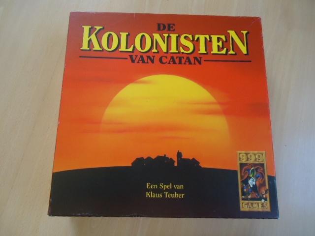 Kolonisten van Catan, houten uitvoering, compleet en zgan, Drie of vier spelers, Ophalen of Verzenden, Zo goed als nieuw, 999 games