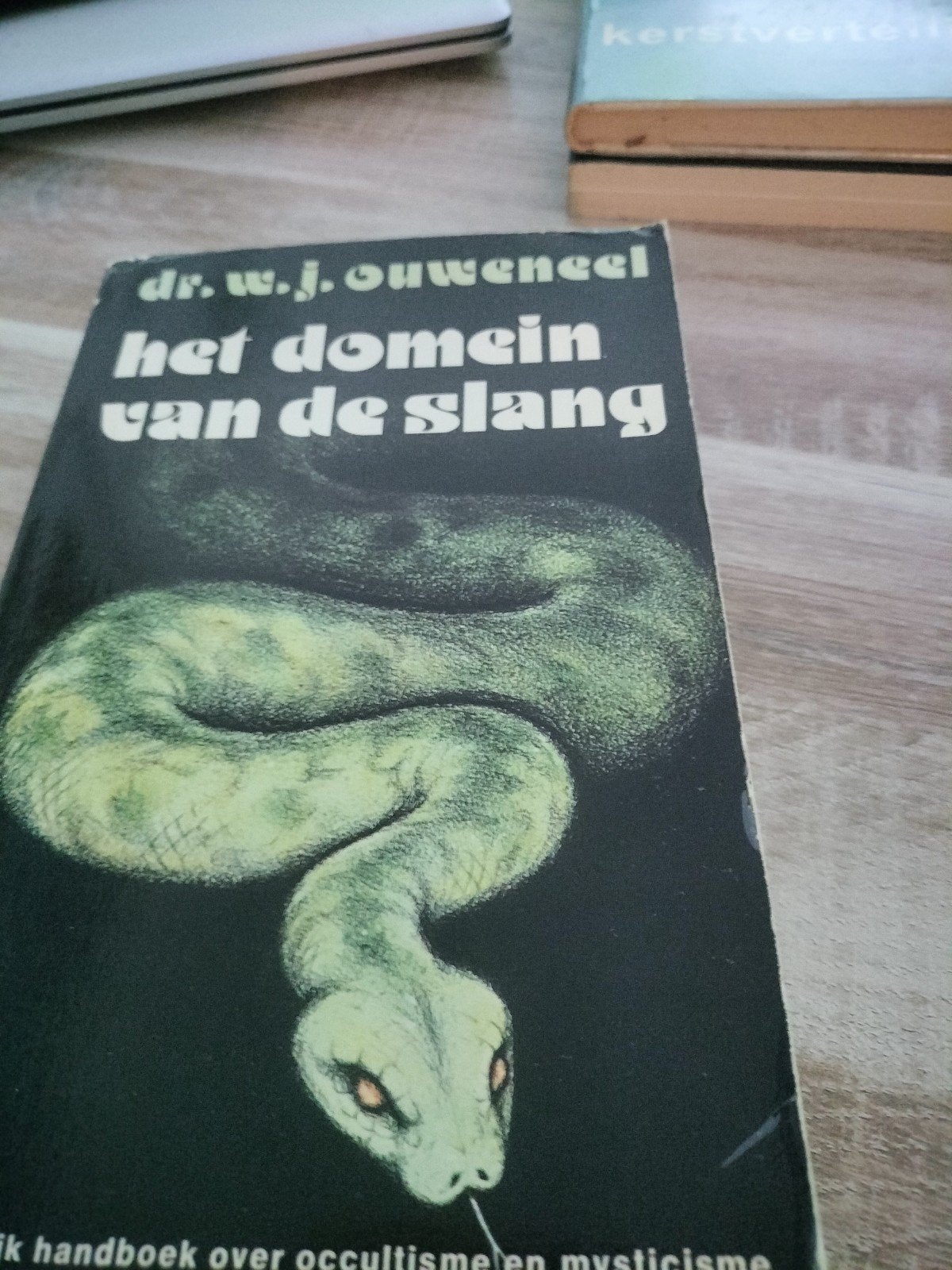 Het domein van de slang - Dr. W.J. Ouweneel, Boeken, Ophalen of Verzenden, Gelezen, Dr. W.J. Ouweneel