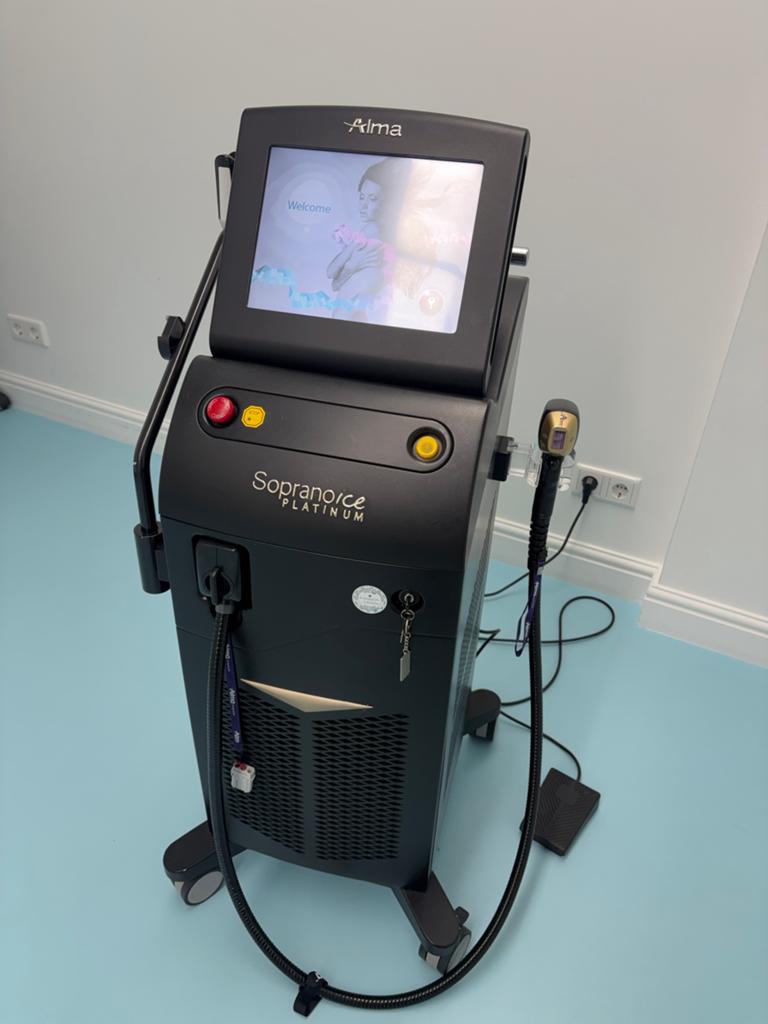 Alma Soprano Ice Platinum Laser Ontharing Systeem, Ophalen, Zo goed als nieuw, Scheren en Epileren