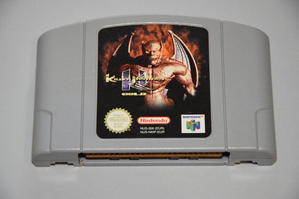 Nintendo 64 (N64): Killer Instinct Gold, Gebruikt, Vechten, 2 spelers, Ophalen of Verzenden