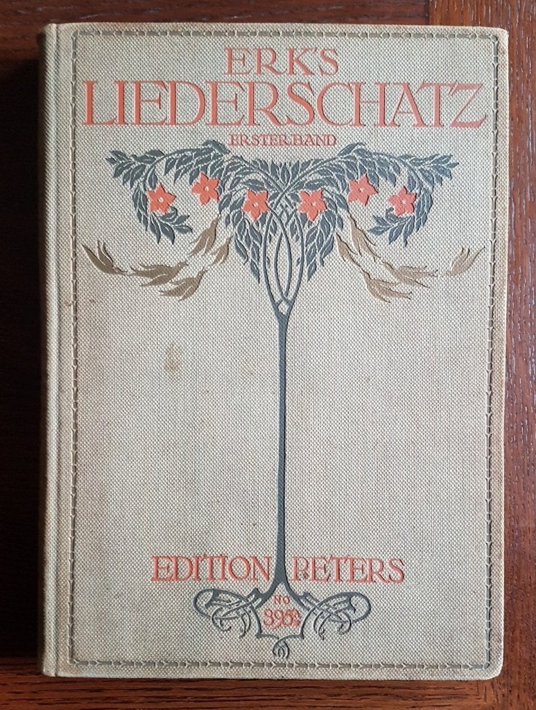 Erk's Liederschatz, Muziek en Instrumenten, Gebruikt, Piano, Overige soorten, Ophalen of Verzenden