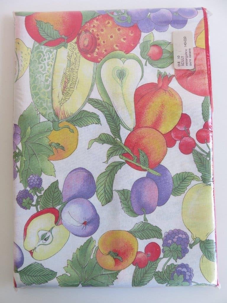 Burmann katoenen fruit tafelkleed 140x220cm, 220 cm, Nieuw, Ophalen of Verzenden, Katoen
