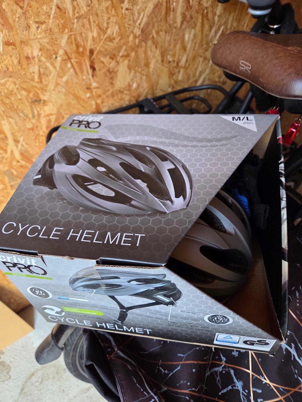 Crivit Pro Fietshelm M/L (56-59cm) - Nieuw in doos, M, Crivit Pro, Nieuw, Ophalen of Verzenden