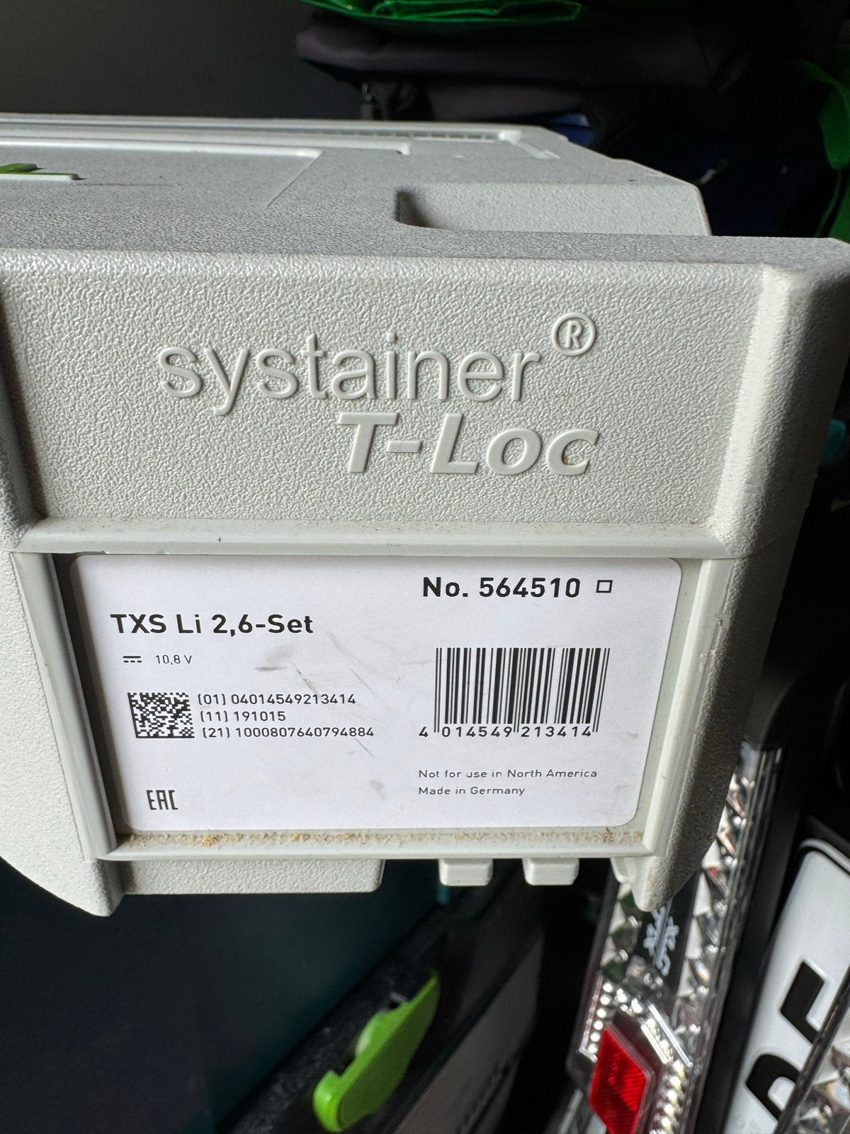 Festool TXS Li 2,6-Plus Accuboormachine Set, Gebruikt, Variabele snelheid, Ophalen of Verzenden, Boor- en Schroefmachine