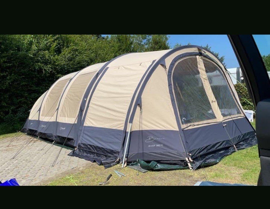 Bardani Airwolf 380 TC tunneltent - 5 persoons, Ophalen, Zo goed als nieuw, Tot en met 5