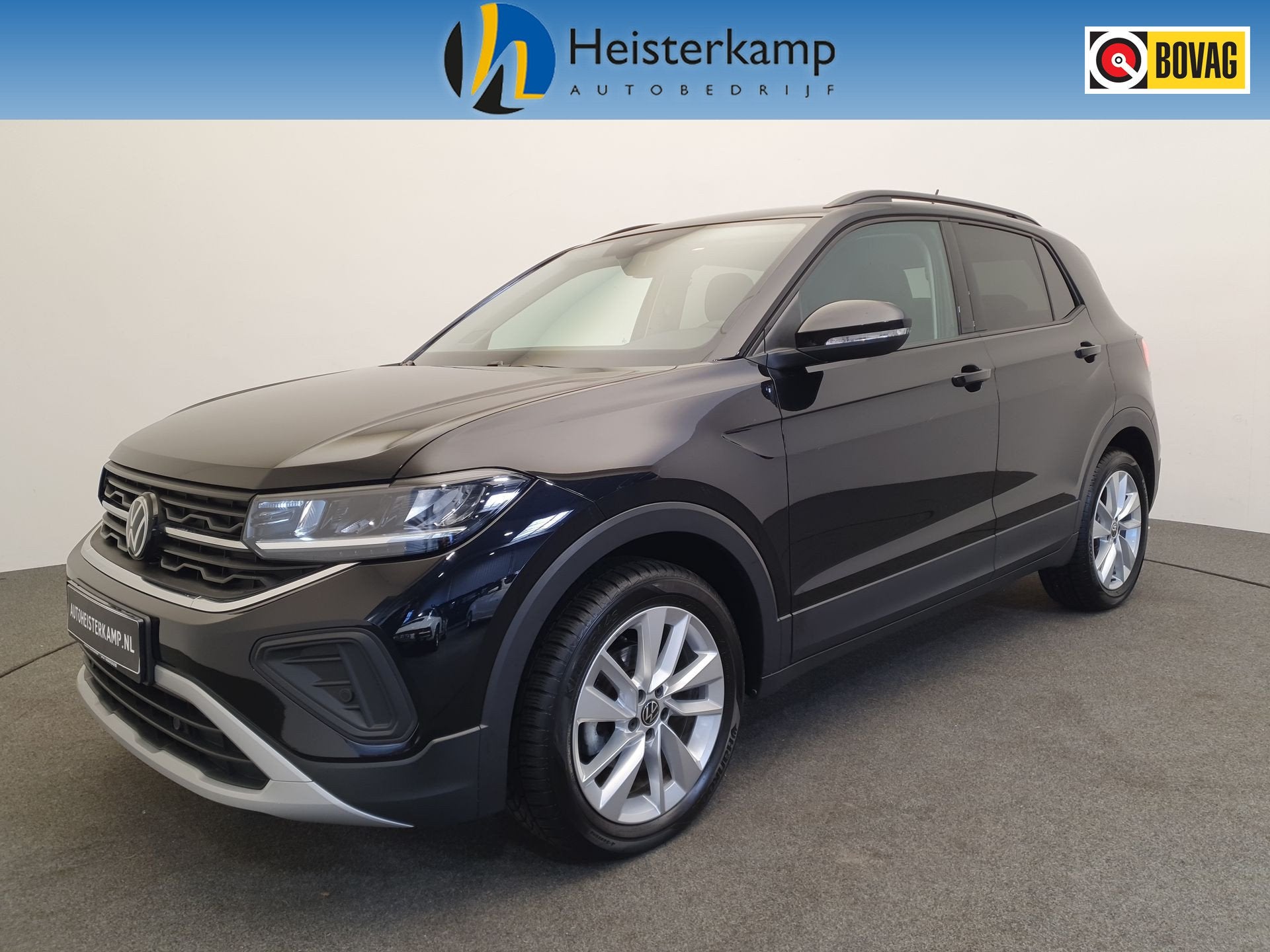 Volkswagen T-Cross 1.0 TSI 115pk DSG/AUT Life Edition Camera, Auto's, Gebruikt, 116 pk, Zwart, Bedrijf