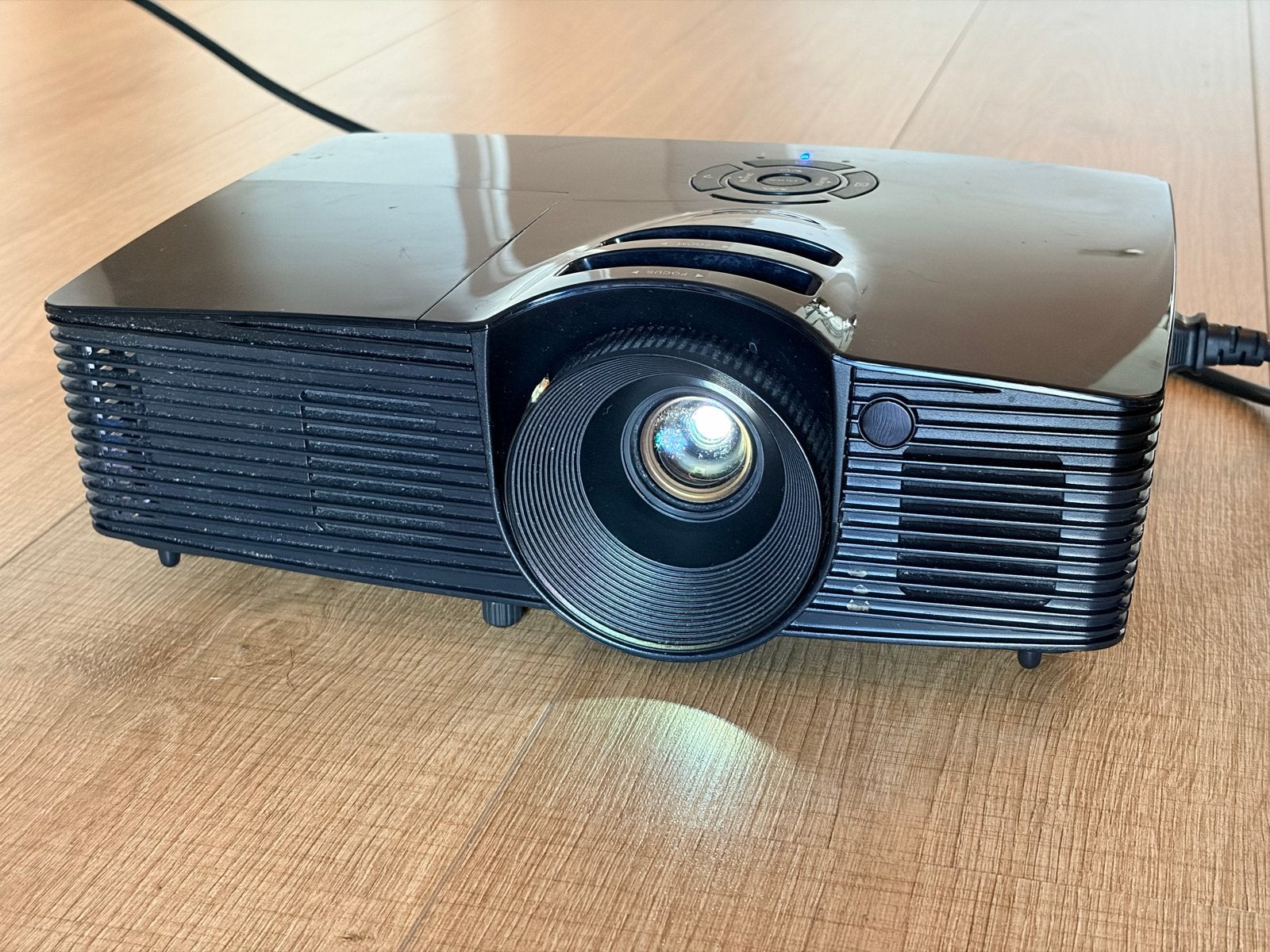 Optoma DH1009 FullHD 3D DLP Beamer Projector 3200 lumen!, Ophalen of Verzenden, Gebruikt