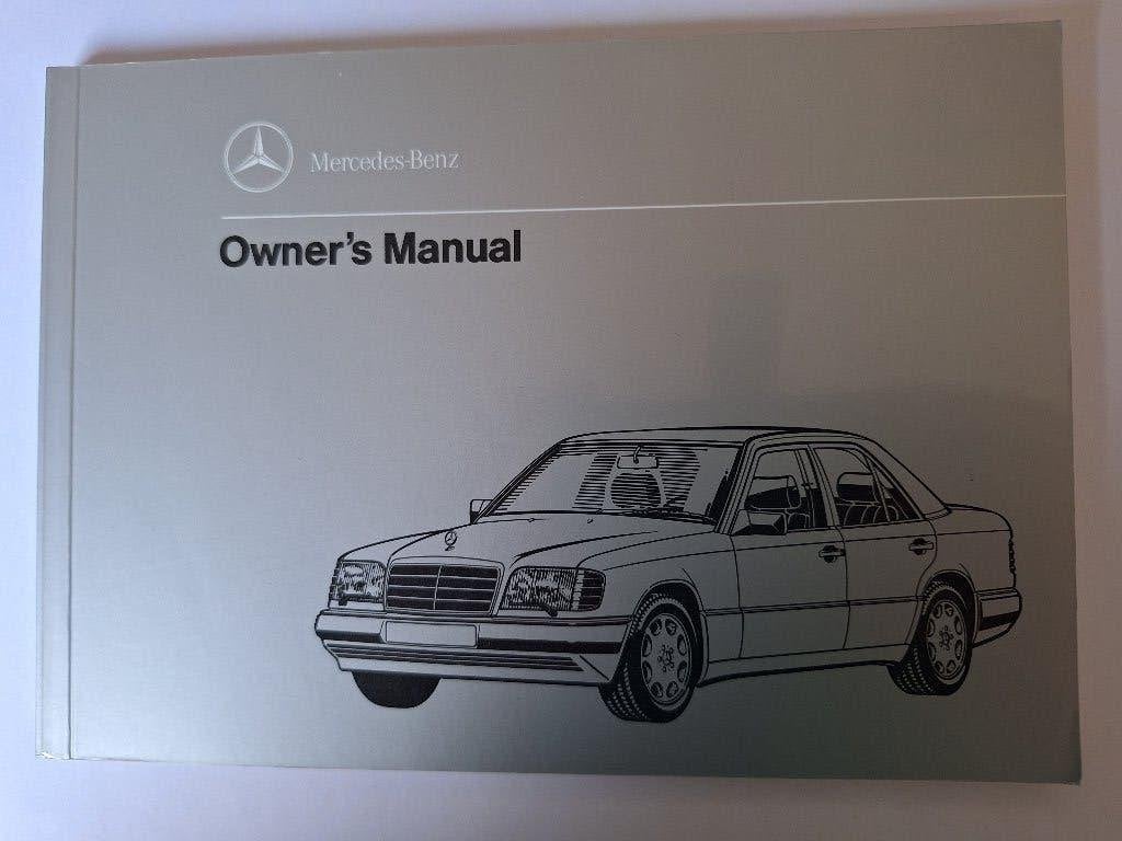 Mercedes E klasse W124 Diesel 1991 200 250 300 turbo 4Matic, Auto diversen, Handleidingen en Instructieboekjes, Ophalen of Verzenden