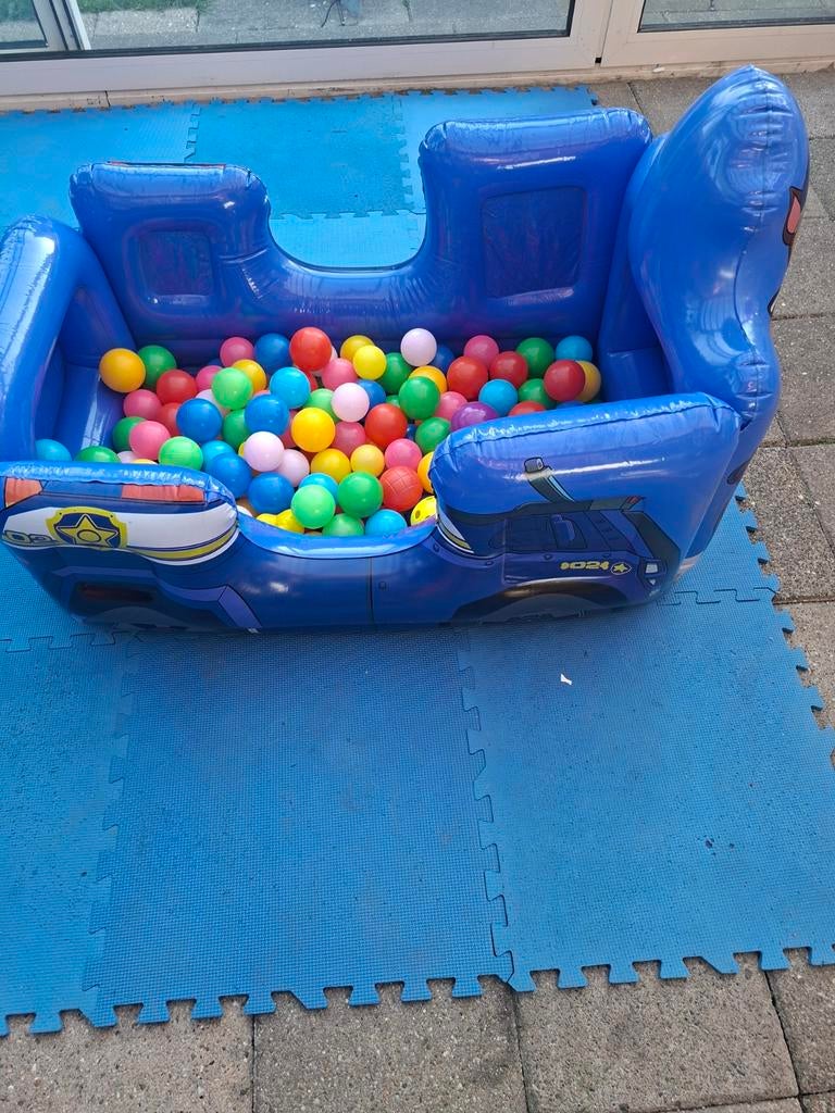 Paw Patrol Opblaasbaar Ballenbad met Ballen, Ophalen of Verzenden, Gebruikt