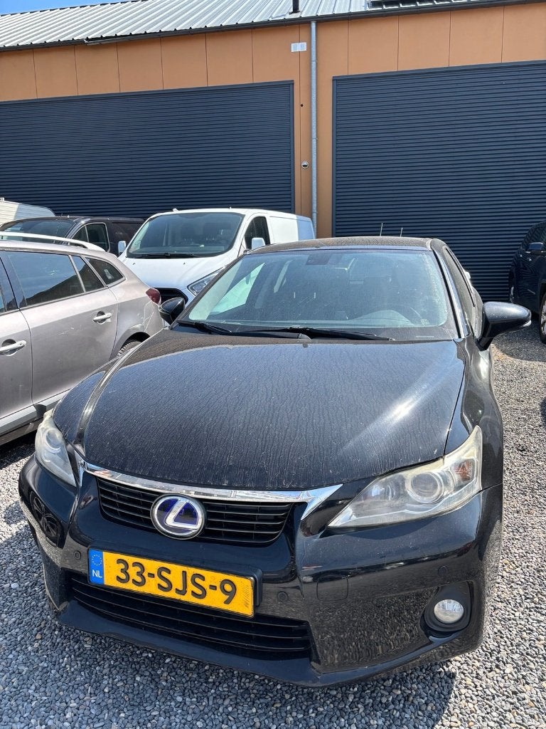 Lexus CT-H 200H 1.8 Hybrid 2011 Zwart, Auto's, Zwart, Airbags, Zwart, Origineel Nederlands