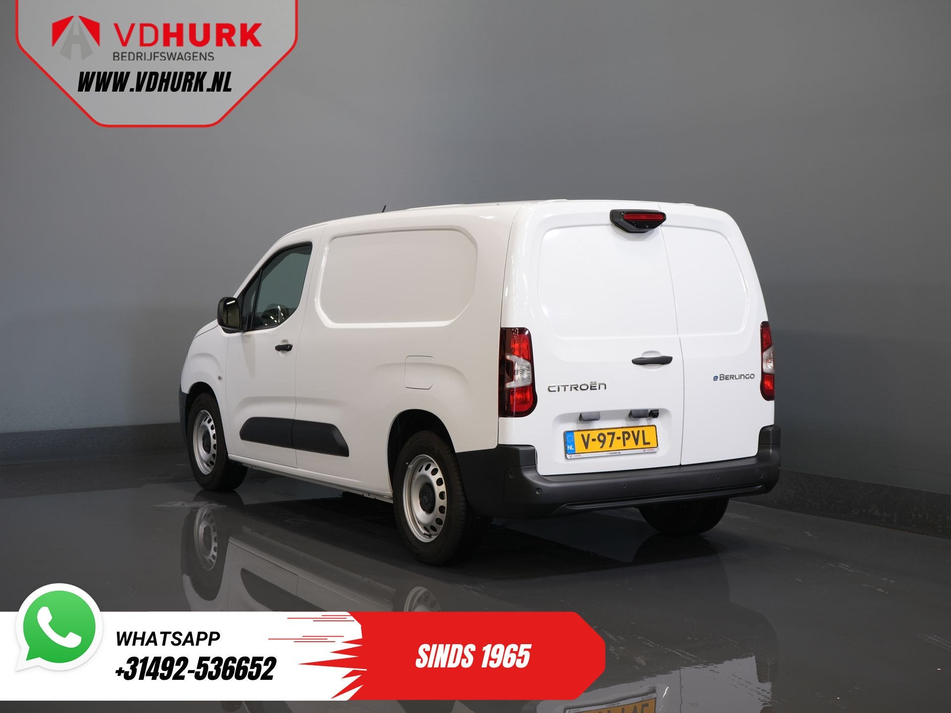 Citroën E-Berlingo 50 kWh 345 km WLTP L2 Carplay/ Snellader, Stof, Gebruikt, 1816 kg, Citroën
