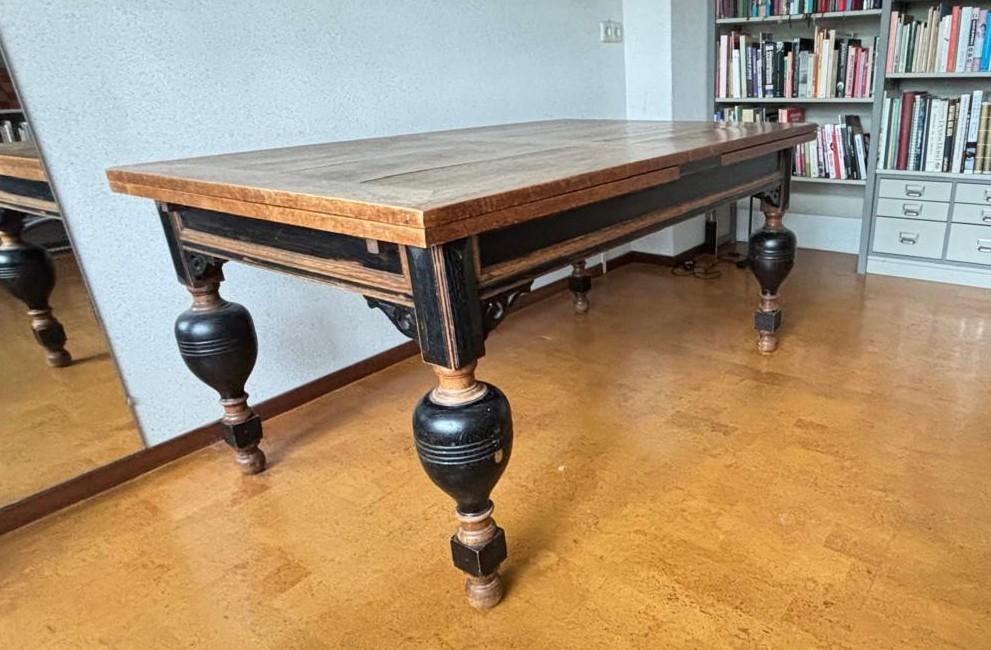 coulissentafel antiek, Antiek en Kunst, Antiek | Meubels | Tafels, Ophalen