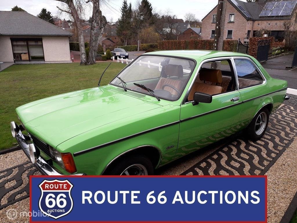 Opel Kadett C 1.2 S | 1978 | Route 66 Auctions, Overige carrosserieën, Zwart, Bedrijf, Opel
