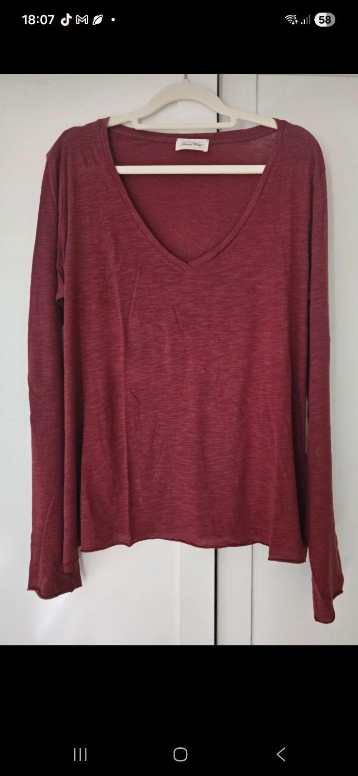 American vintage, Kleding | Dames, T-shirts, Maat 38/40 (M), Ophalen of Verzenden, Zo goed als nieuw, Korte mouw