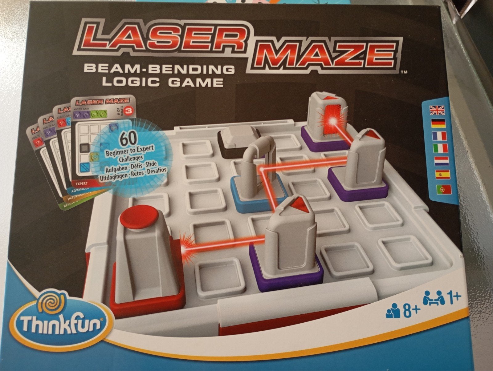 Laser Maze: Beam-Bending Logic Game van Thinkfun, Een of twee spelers, Ophalen of Verzenden, Zo goed als nieuw, Thinkfun