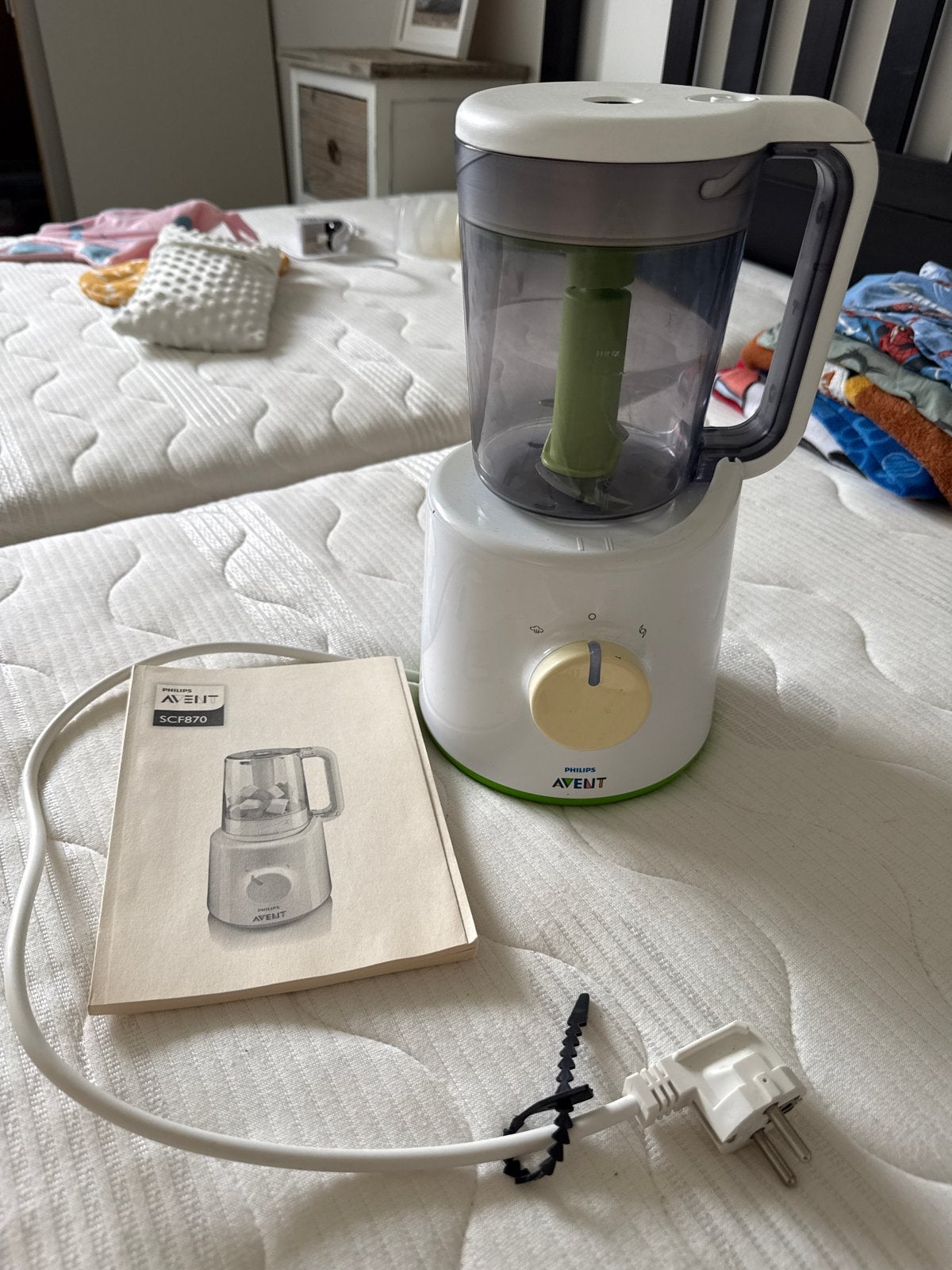 Philips Avent SCF870 Babyvoedingmaker Stomer Blender, Ophalen, Gebruikt, Blender
