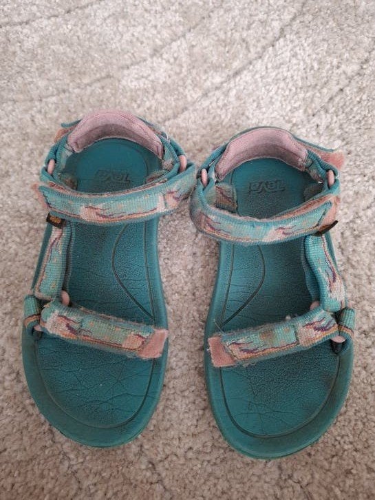 Teva sandalen maat 27, Teva, Gedragen, Groen, Sandalen of Muiltjes