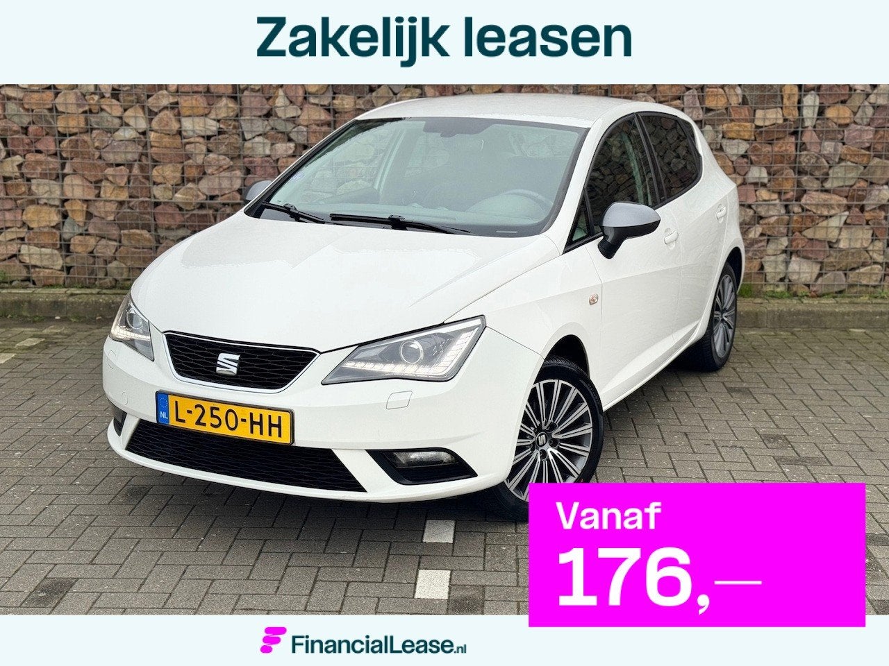 SEAT Ibiza 1.0 EcoTSI FR Connect Automaat Airco, Euro 6, Bedrijf, 570 kg, Geïmporteerd