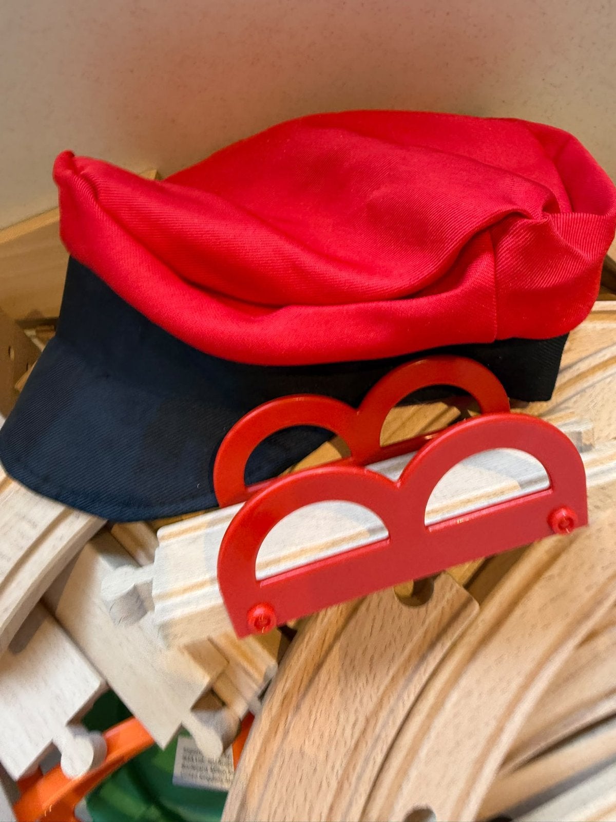 Grote set houten treinbaan en blokken (Brio, Ikea, Bigjigs), Ophalen, Gebruikt, Jongen of Meisje