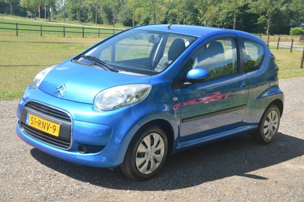 Citroën C1 1.0-12V Ambiance Airco 70.000 km (bj 2011), Euro 5, Stof, Gebruikt, Metallic lak