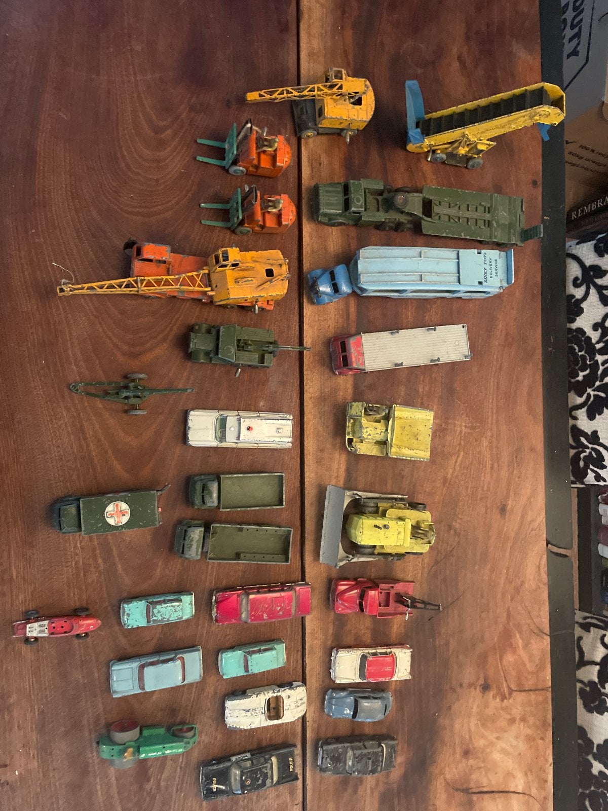 Grote collectie Dinky Toys 98 stuks, Ophalen of Verzenden, Gebruikt, Auto, Dinky Toys
