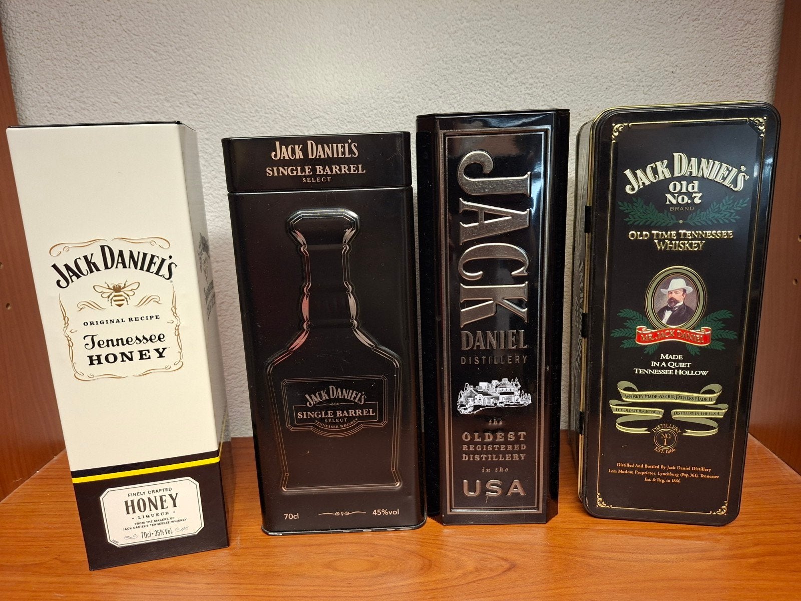 Lege dubbele Jack Daniels blikken, Ophalen of Verzenden