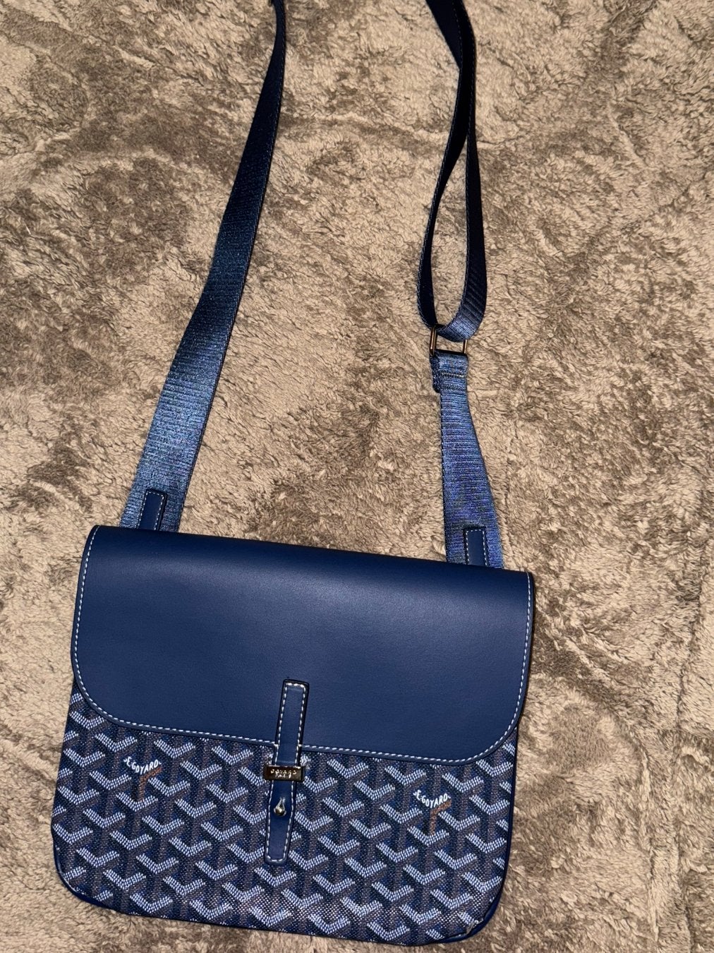 Goyard bag blue, Ophalen of Verzenden, Nieuw, Blauw