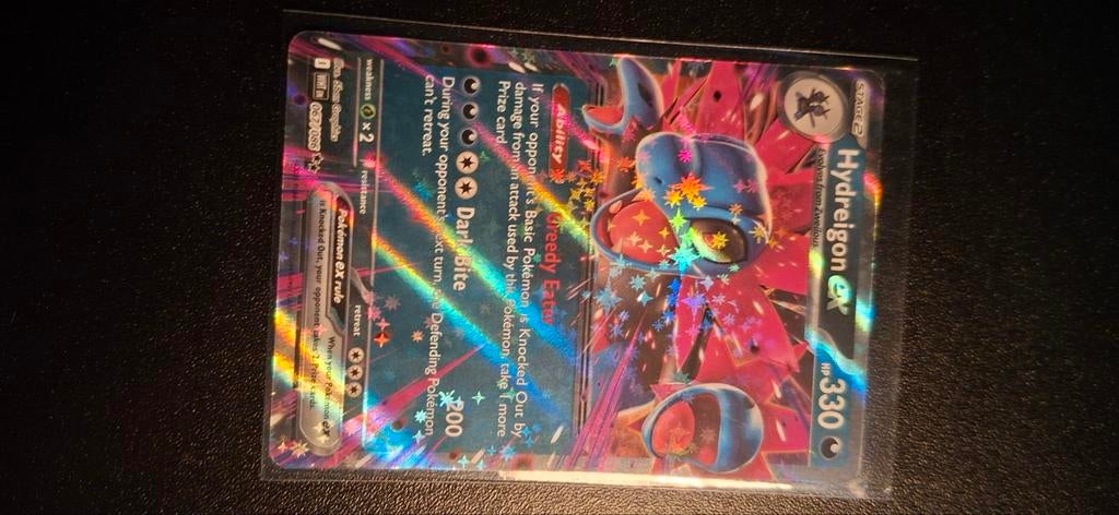 Hydreigon, Ophalen of Verzenden, Zo goed als nieuw, Losse kaart, Foil