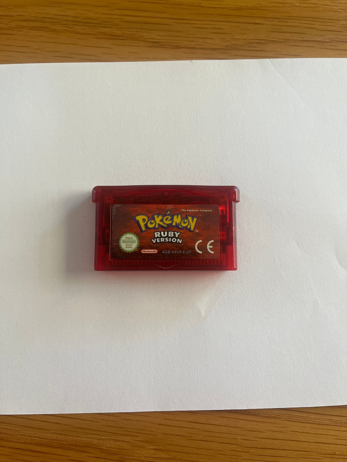 Pokémon Ruby Version - Game Boy Advance (GBA) Cartridge, Spelcomputers en Games, Games | Nintendo Game Boy, 1 speler, Ophalen of Verzenden