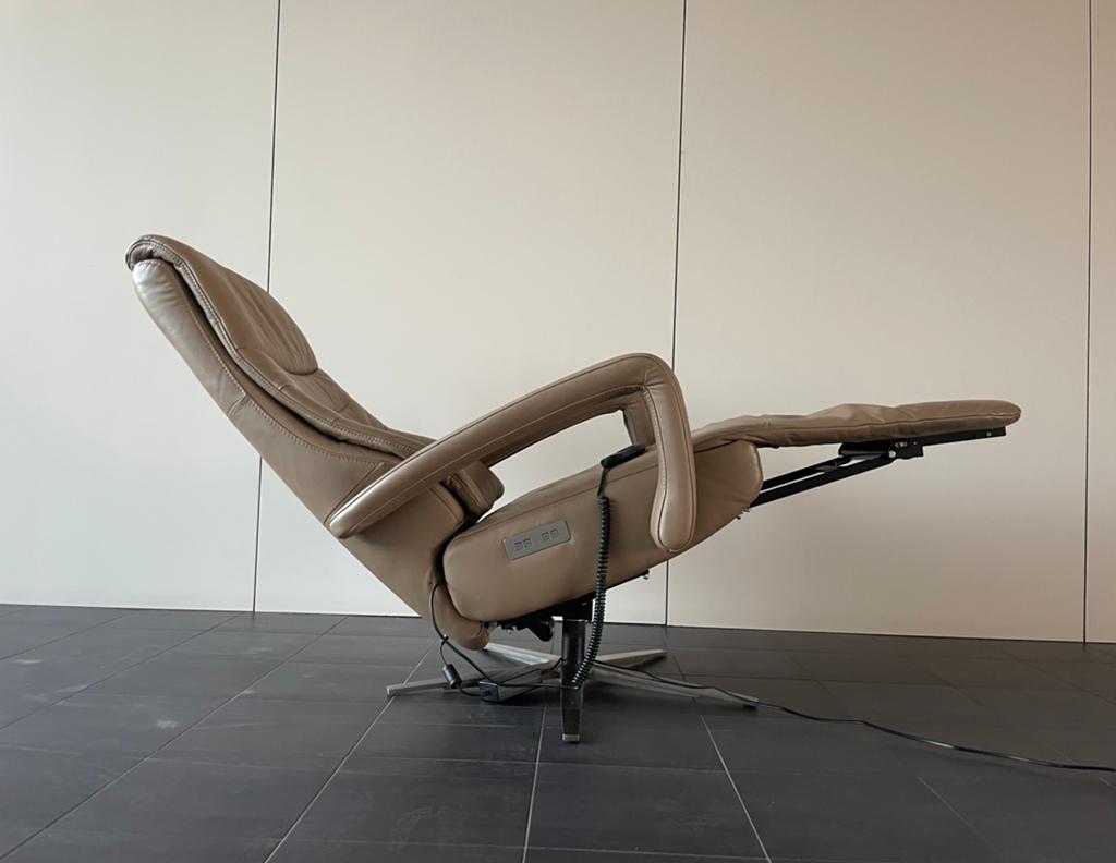 Elektrische hukla relax fauteuil / relax stoel XL, Huis en Inrichting, Fauteuils, Gebruikt, Minder dan 75 cm, Ophalen of Verzenden