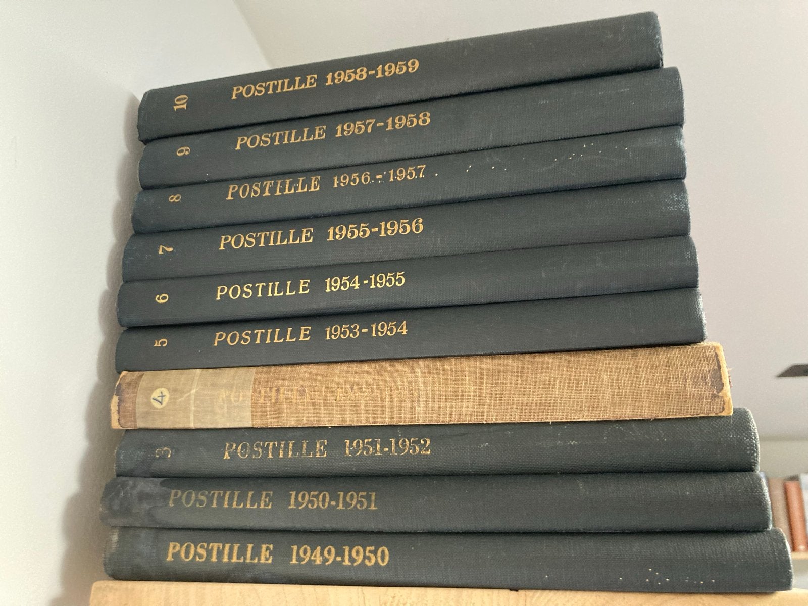 Set Postille (1949-2016), Ophalen, Gelezen, Religie